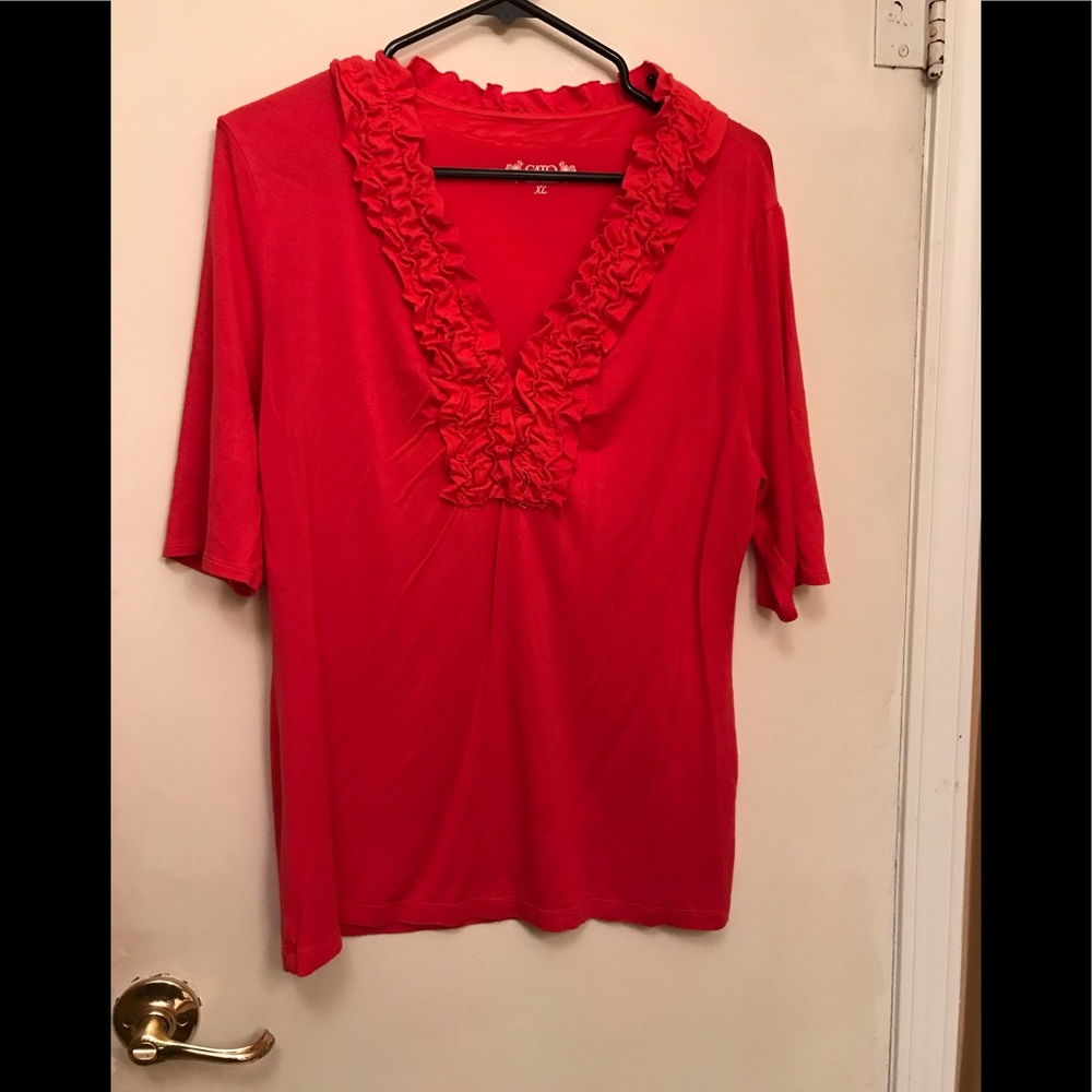 Orange Top by Cato